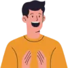 感心する男性