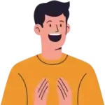 感心する男性